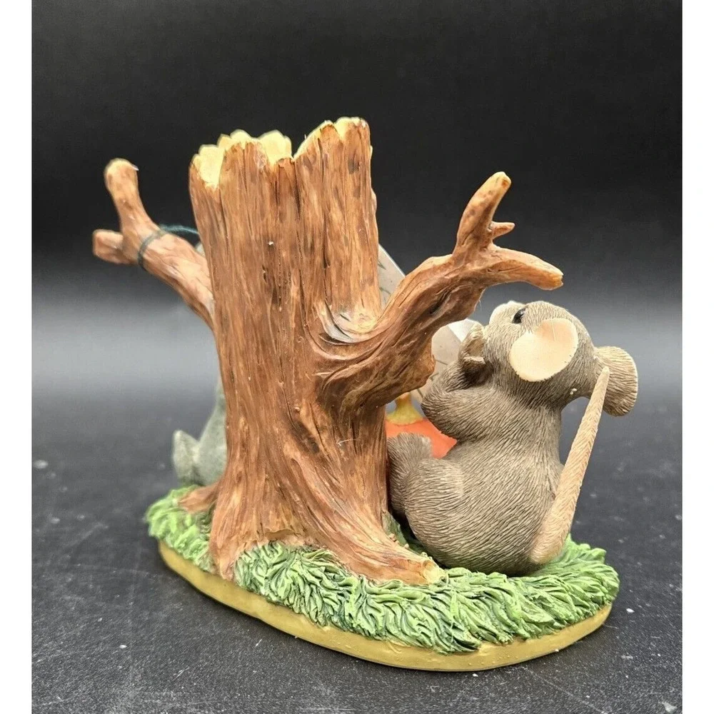 Charming Tails Ghost Stories w/‎ Box Pumpkin Halloween Signed Numbered